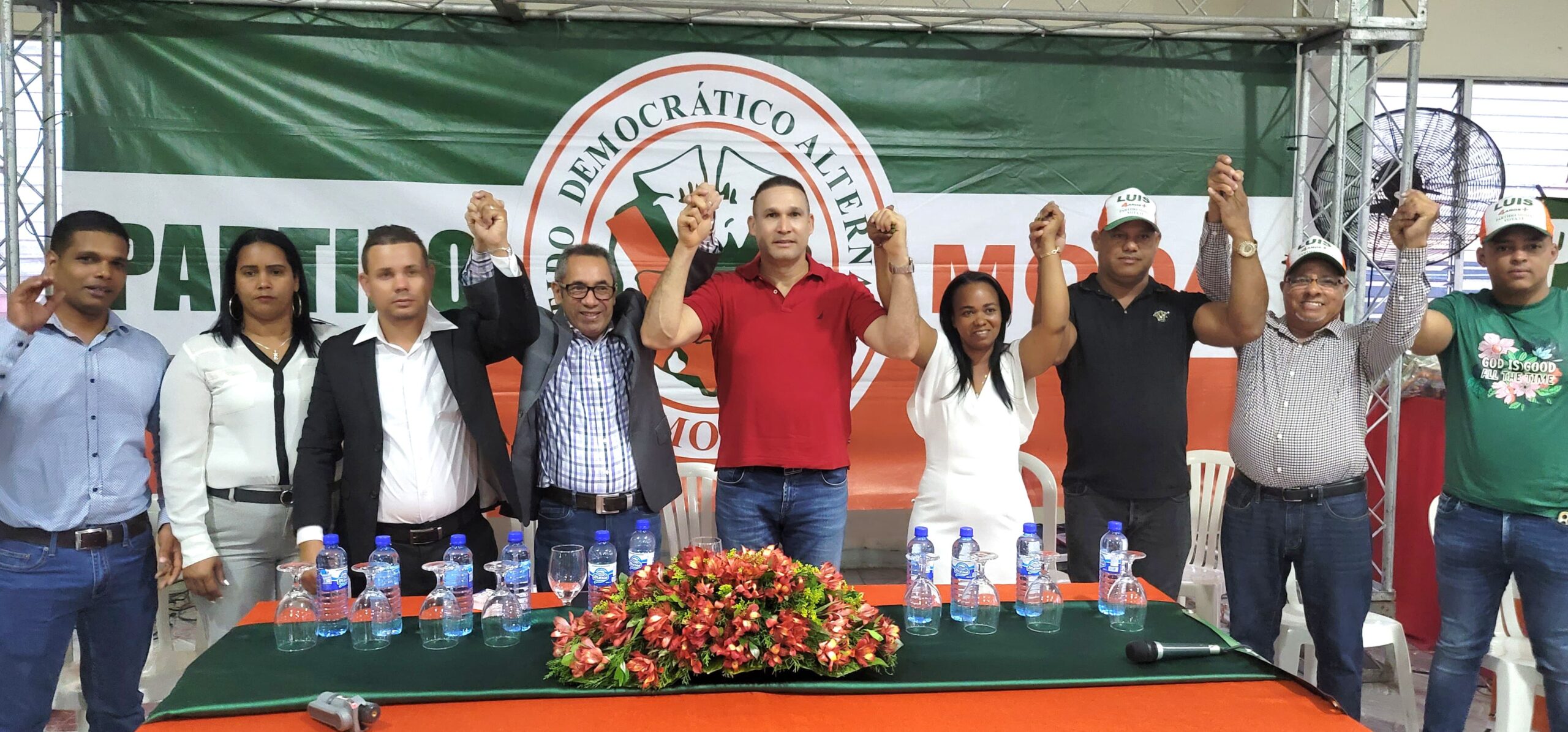 Partido MODA realiza grandes movilizaciones en respaldo de sus candidatos y del presidente Abinader